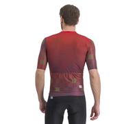 Sportful Rocket Short Sleeve Jersey Rosso XL Uomo Huckleberry / Chilly Red