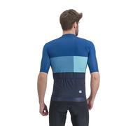 Sportful Snap Short Sleeve Jersey Blu XL Uomo