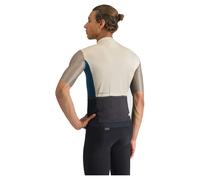 Sportful Maglia A Maniche Corte Supergiara Logo Abbey Stone / Olive Green