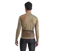 Sportful Maglia A Maniche Lunghe Cliff Supergiara Thermal Olive Green Mud Cayenna Red