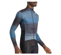 Sportful Flow Supergiara Thermal Long Sleeve Jersey Blu 2XL Uomo