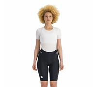 Sportful Pantaloncini da Ciclismo Classic, Black Pompelmo, M