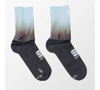 Sportful Race Mid Women's Socks L/XL Black/Blue Sky
