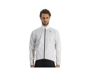 Sportful Reflex Giacca Antivento Comprimibile Uomo, Bianco