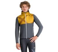 Sportful Rythmo - giacca sci da fondo - uomo Grey/Yellow M
