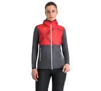 Sportful Rythmo W - giacca sci da fondo - donna S Red/Dark Grey woman Thermore Ecodown