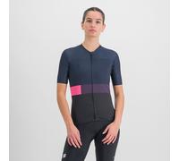 Sportful Snap Women's Jersey L Black/Galaxy Blue