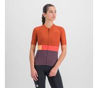Sportful Snap Women's Jersey L Huckleberry/Cayenna Red
