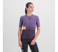 Maglia sportful snap a manica corta viola