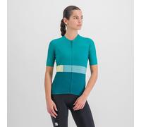 Sportful Snap Short Sleeve Jersey Verde M Donna
