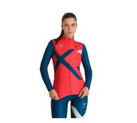 Sportful Squadra W - felpa in pile - donna Red/Blue S