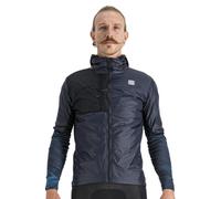 Sportful Supergirara Puffy Short Sleeve Jacket Blu XL Uomo