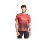 SPORTFUL T-SHIRT CICLISMO UOMO 1123016 002 FLOW GIARA TEE BERRY BLUE/CAYENNA R