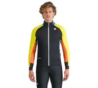 Sportful Upcycle Apex - giacca sci da fondo - uomo Black/Yellow M