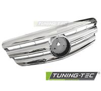 Sportgrill Chrome Nero Streckgitter per Mercedes W221 05-09