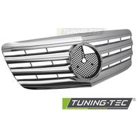 Sportgrill Crom Nero Streckgitter Per Mercedes W211 S211 06-09 Cromato