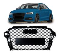 Sportgrill Griglia Anteriore Audi A3 8V 12-16 Waben Nero Lucido Plastica