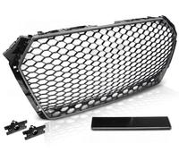 Sportgrill / Griglia Anteriore Waben Look per Audi A4 B9 (8W) 15-19 Nero