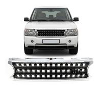 Sportgrill In ABS Nero Lucido E Cromato Per Land Rover Range Rover III 2006-2010