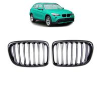 Sportgrill Kühlergrill Nero Lucido Per BMW X1 E84 09-15 In Plastica Streckgitter
