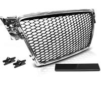 Sportgrill Kühlergrill Per Audi A4 B8 8K 08-11 Nero Cromato Wabengitter