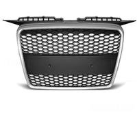 Sportgrill Kühlergrill Wabengitter per Audi A3 8P 04-08 Matt Silber