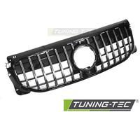 Sportgrill Nero/ Cromato Per Mercedes GLB X247 19-23 Streckgitter
