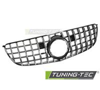 Sportgrill Nero/ Cromo Streckgitter Per Mercedes GLS X166 15-19