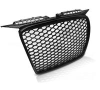 Sportgrill Wabengitter Compatibile con A3 8P 05-08 Nero Lucido