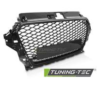 Sportgrill Wabengitter Kühlergrill Audi A3 8V 12-16 Nero Lucido