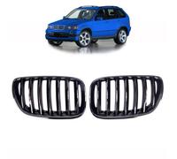 Sportgrill Wabengitter Nero Lucido Grille Anteriore BMW X5 E53 03-06