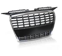 Sportgrill Wabengitter Opaco Nero Cromato Compatibile con A3 8P 05-08
