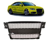 Sportgrill Wabengitter Per Audi A4 B8 08-12 Nero Lucido, Frontgrill