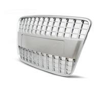 Sportgrill Wabengitter TuningTec Per Audi Q7 4L 05-09 Nero GRAU09 Opaco Argento
