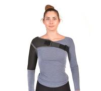 Sportherapy Tutore Spalla Ambidestro con Fissaggio Controlaterale | Immobilizzatore Spalla in Neoprene Traspirante | Tutore spalla Uomo/Donna | Dispositivo Medico Certificato (XL)