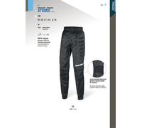 SPORTIKA ATOMIC PANTALONE PORTIERE - NERO - 7369-011