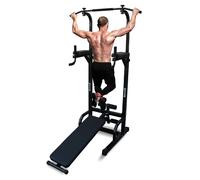 Sportinator Abderos Power Tower | Stazione Per Pull-Up E Dip | Regolabile Nuovo