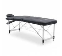 SPORTINATOR Lettino da massaggio Premium a 3 zone nero nero Taglia:taglia unica