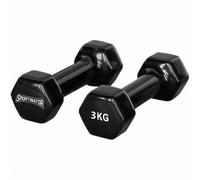 SPORTINATOR Manubrio da 3 kg Set da 2 nero Taglia: 2 x 3 kg