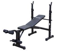SPORTINATOR STR-46 Hantelbank Kombibank Premium Nero Nuovo 135 kg