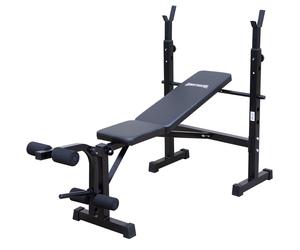 SPORTINATOR STR-46 Hantelbank Kombibank Premium Nero Nuovo 135 kg