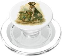 Sporting Dog Watercolor with Duck Decoy and Antler PopSockets PopGrip per MagSafe