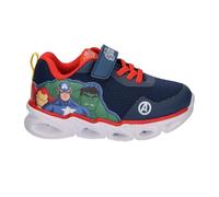 Sportive con luci per Bambini Avengers Sportiva Suola Leggera Eva con luci - Sportive con luci per Bambini per Scuola e Tempo Libero, Blu, 27 EU