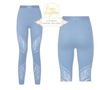 Sportivo Logo Net Leggings By Wolford S Piccolo Tempest Blu Elastico Hose Rete