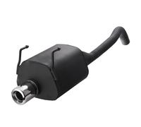 Sportivo Marmitta 80Mm Per FIAT PANDA Da 2003 Tipo 169 Circolare