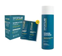 SPORTLAB Milano® WARM & COOL TRAVEL KIT + POWER SHOWER 200+8x(8+8) ml