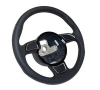 Sportlenkrad In Pelle Nero Marrone Audi A3 A4 A5 8V 8K 8T 13-16 Originale