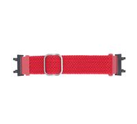 Sportliches Nylon-Uhrenarmband fÃ¼r Amazfit Active Edge A2212, Rot, dehnbar und strapazierfÃ¤hig