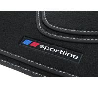 Sportline Tappetini Adatto A per BMW X5 E70/X6 E71 Xdrive Sdrive Anno Fab.