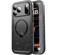 SPORTLINK Magnetica Cover per iPhone 17 Pro Max Impermeabile - Compatibile con MagSafe, 360 Full Body Armor Militare Protettiva [Custodia Controllo Fotocamera] Subacquea Protezione Fotocamera/Schermo